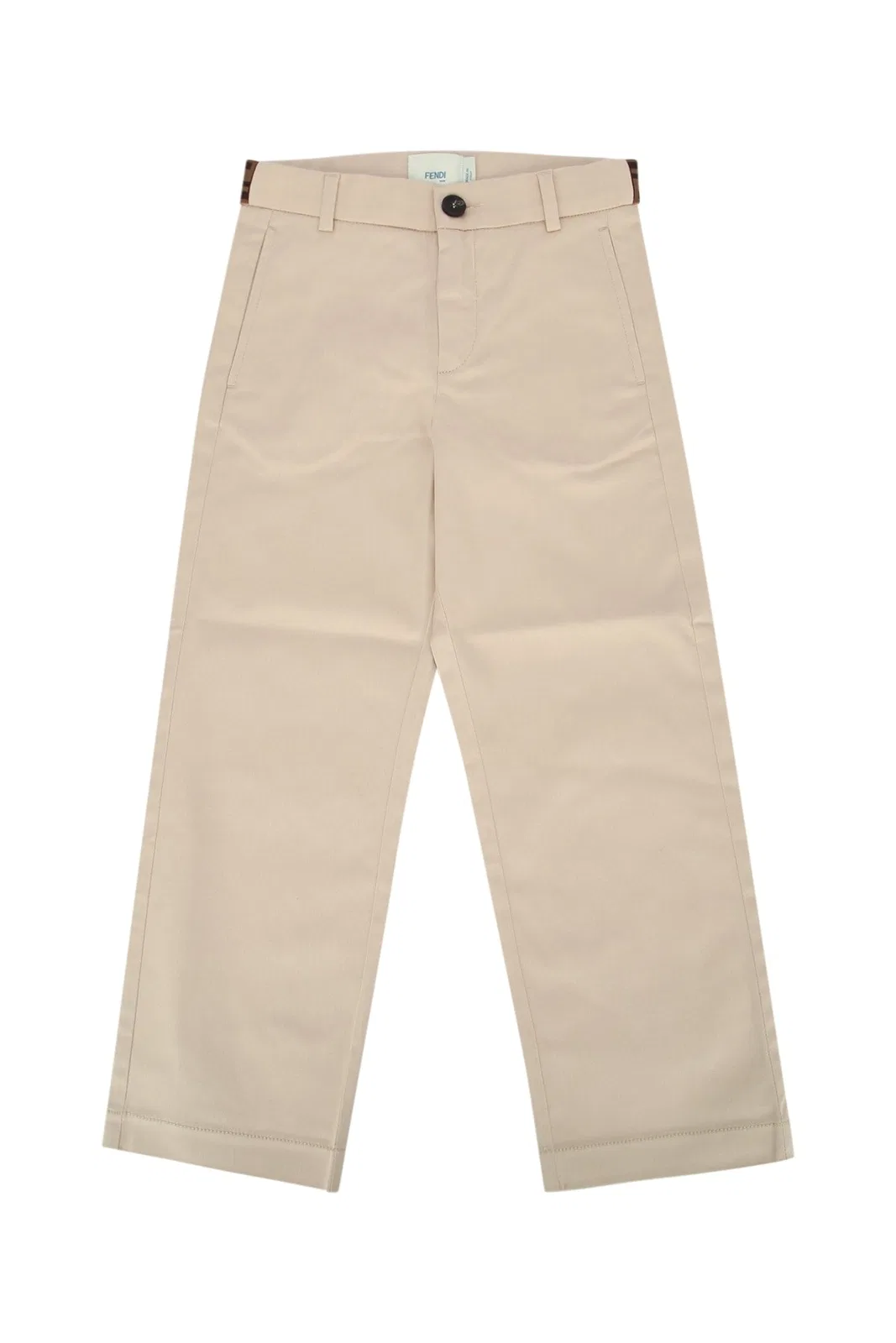 Fendi Kids Pantalone Eavy Gabardine