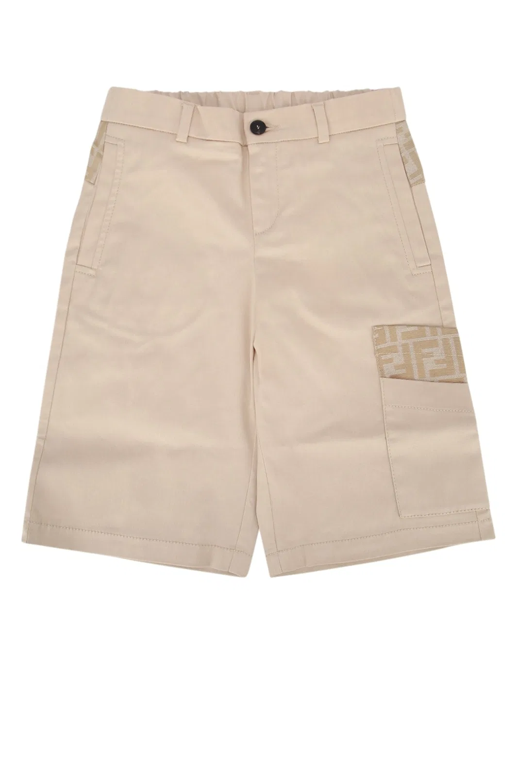 Fendi Kids Bermuda Eavy Gabardine