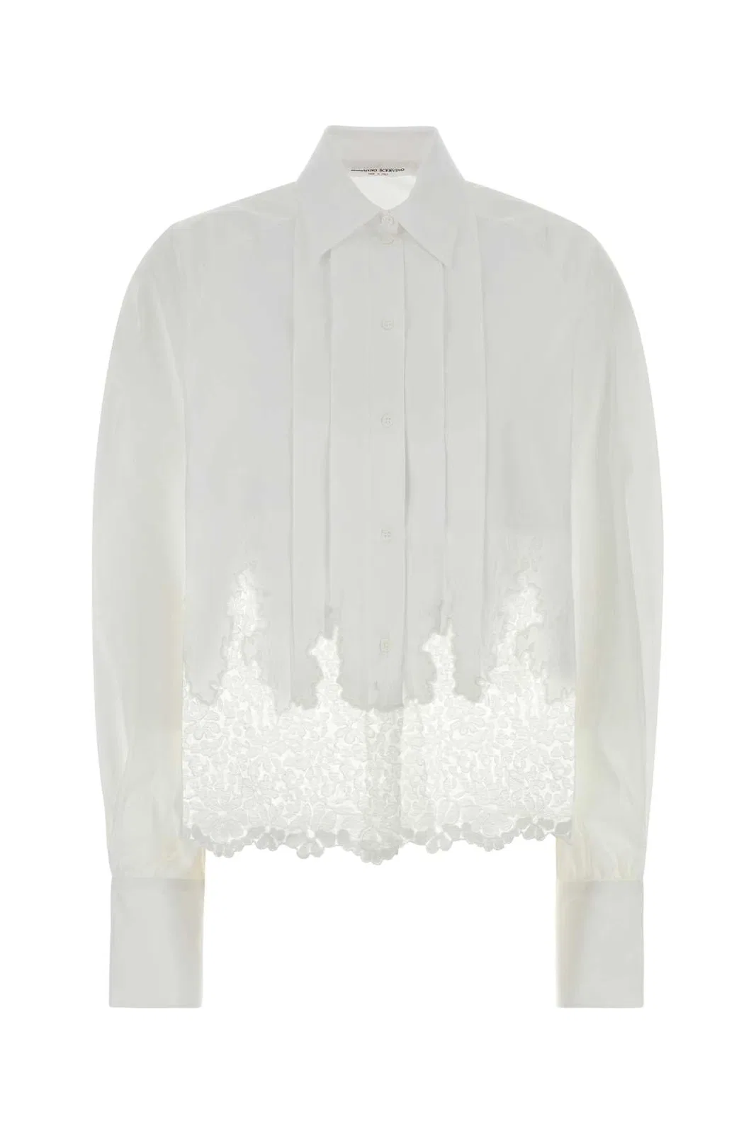 Ermanno Scervino Camicia Con Ricamo