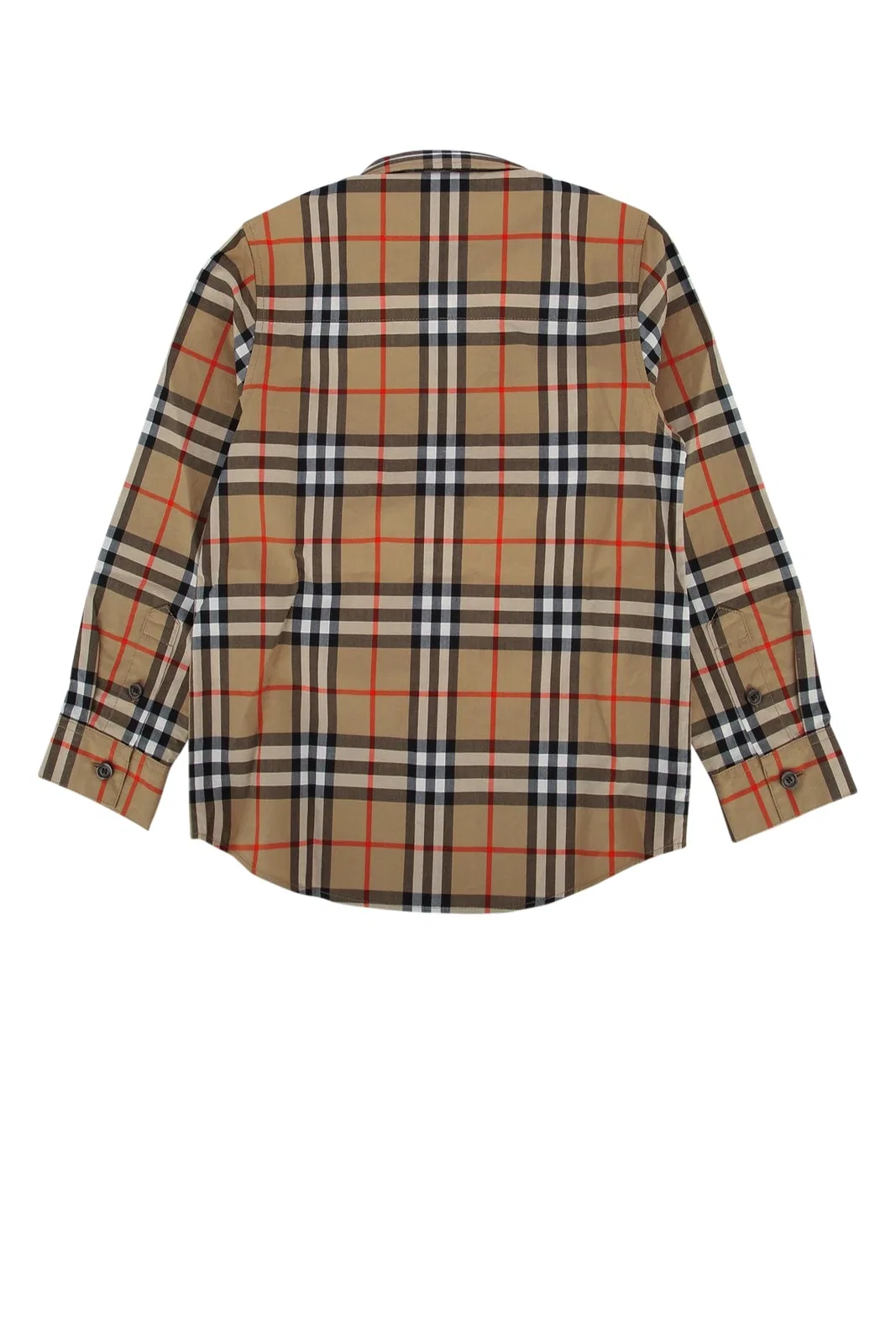 Burberry Jr C:kb5 Owen Ls Chk E:170626:b9368