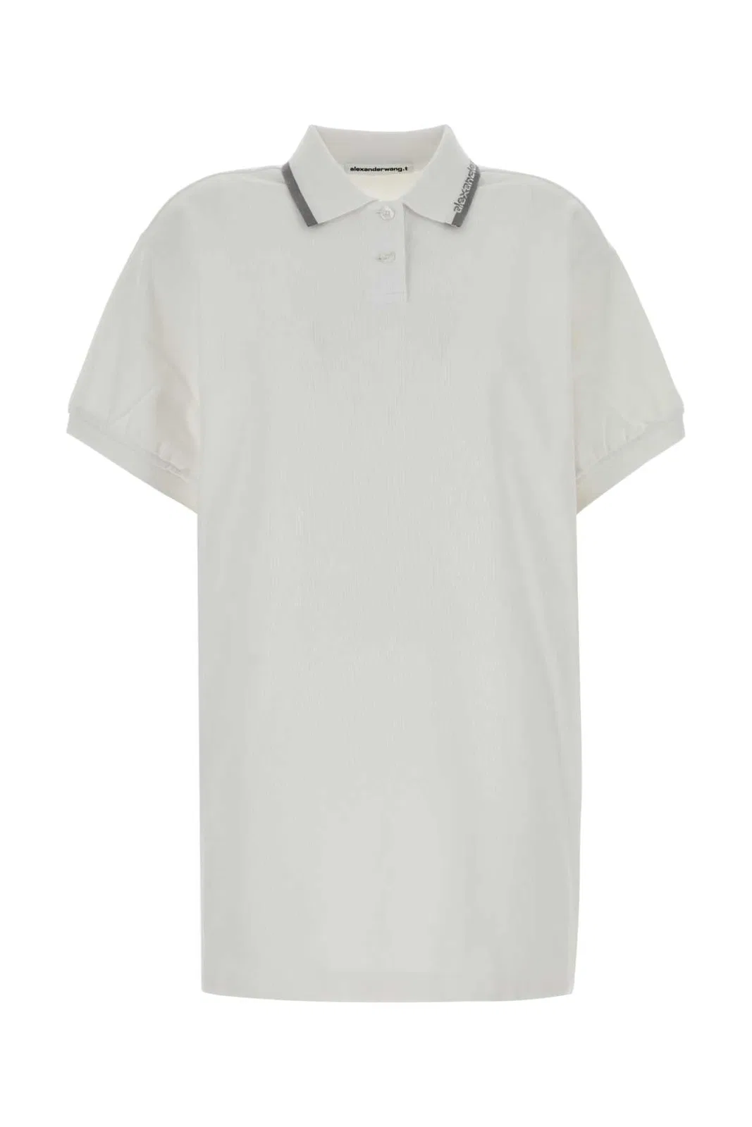T by Alexander Wang Relaxed Mini Polo Dress