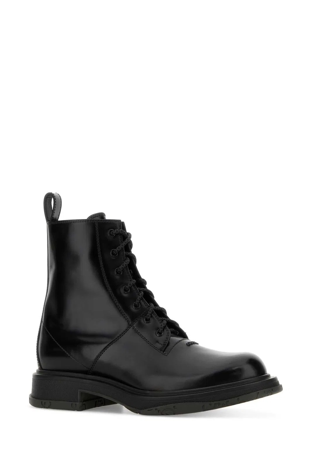 Gucci Leather Upper And Rubber Sole Bootie
