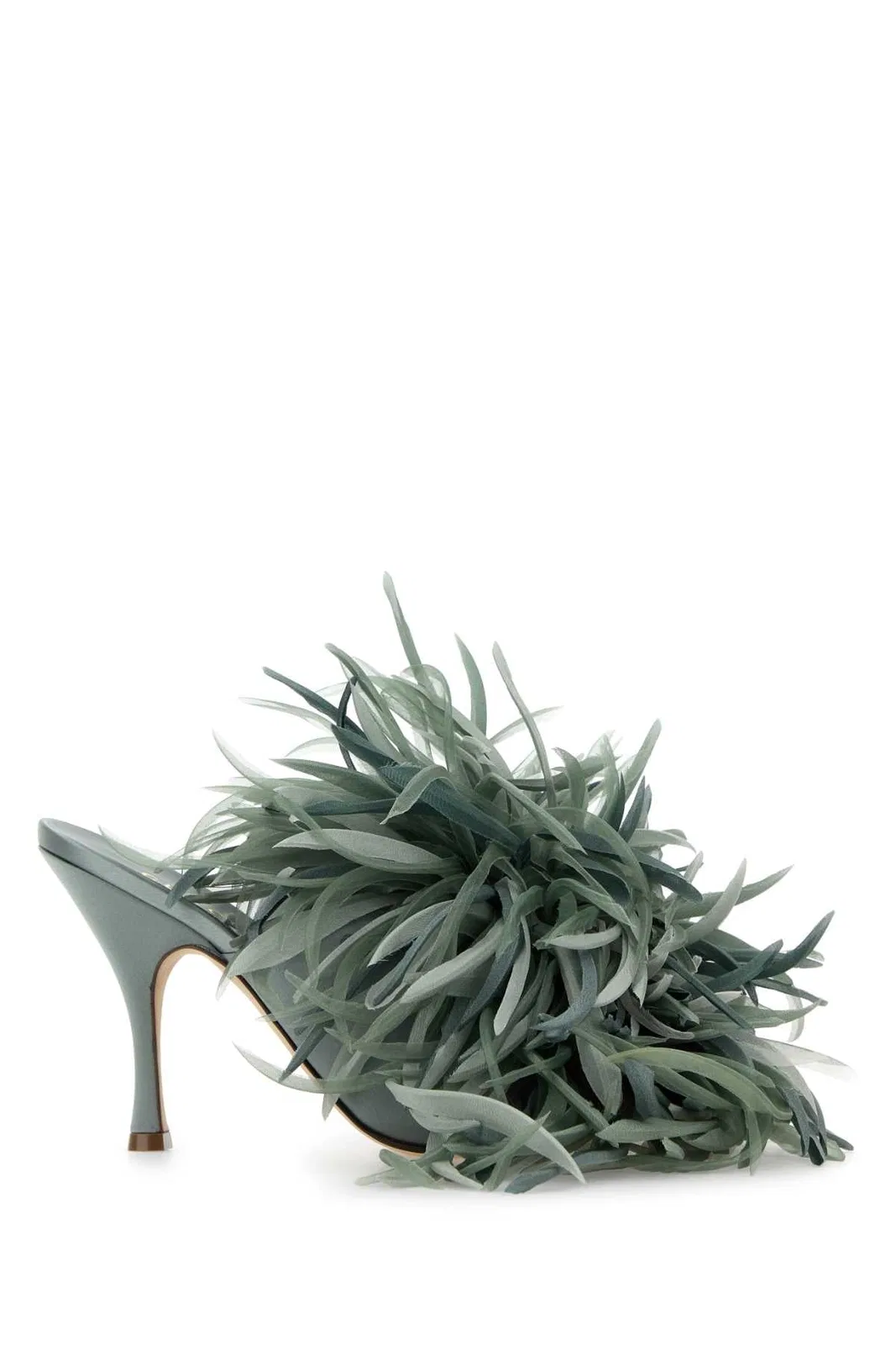 Gucci Fabric Upper And Leather Sole Sandal