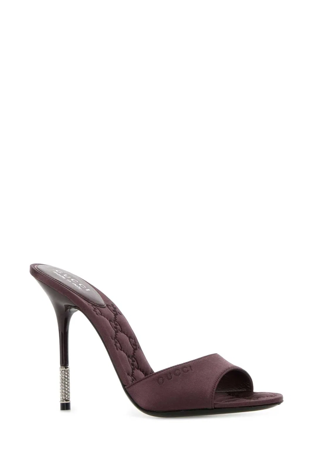 Gucci Fabric Upper And Leather Sole Sandal