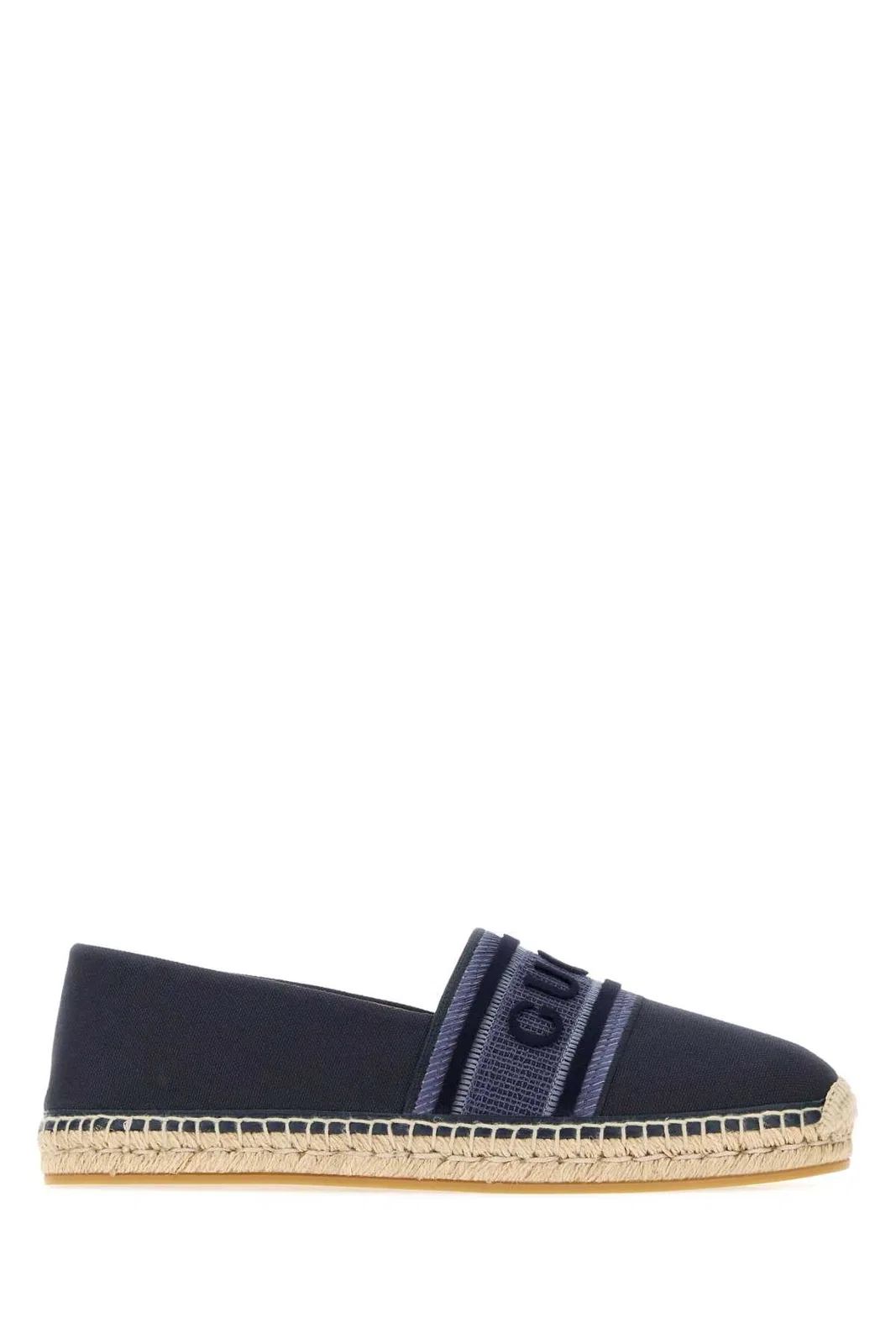 Gucci Leather Upper And Rubber Sole Espadrilla