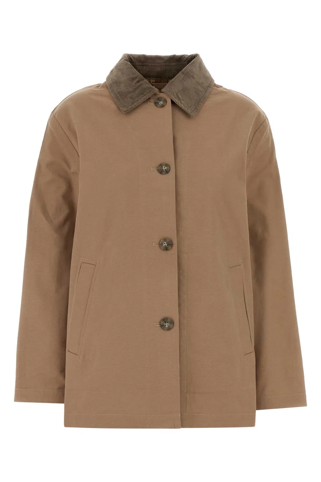 Calvin klein Cotton Short Mac Coat