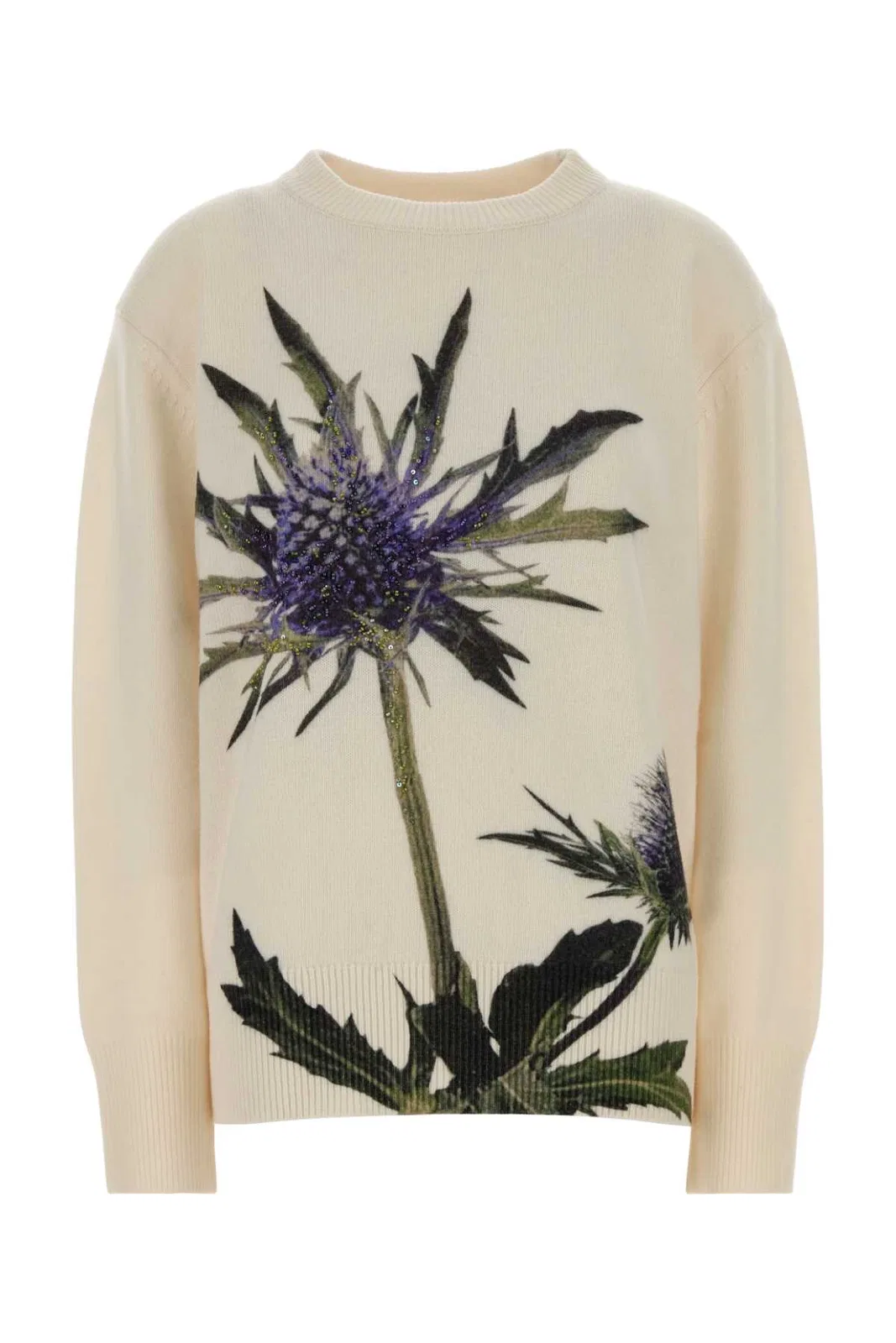 Blumarine Maglia Stampa Cardo