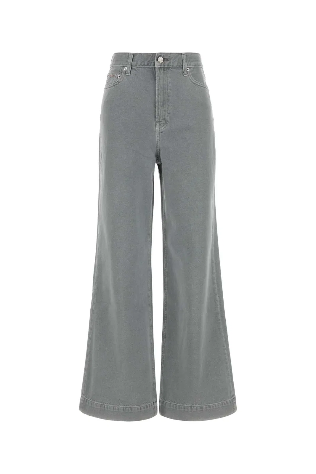Calvin klein Rib Cage Wide Leg Soft Grey