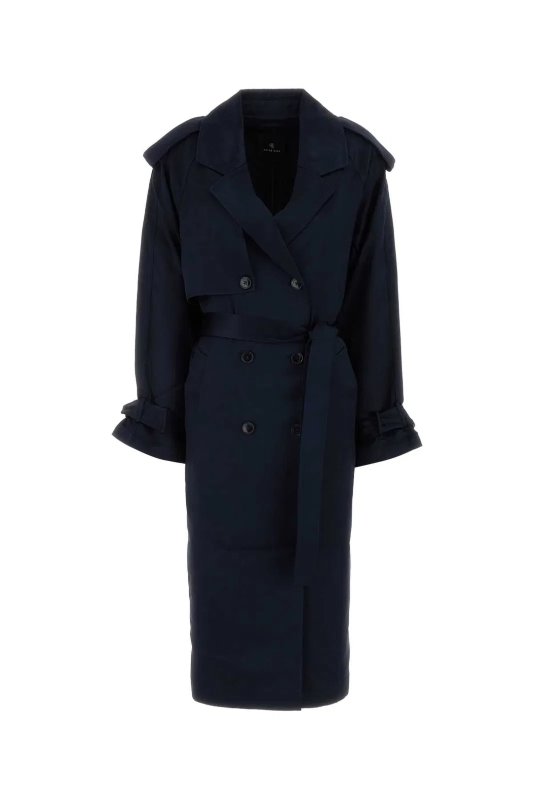 Anine bing Rickie Maxi Trench - Navy