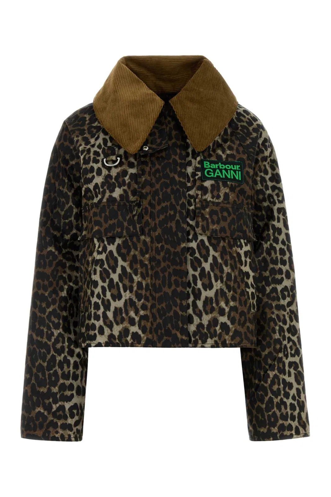 Barbour x Ganni Ba X Ganni Pri Hood Wax Anorak