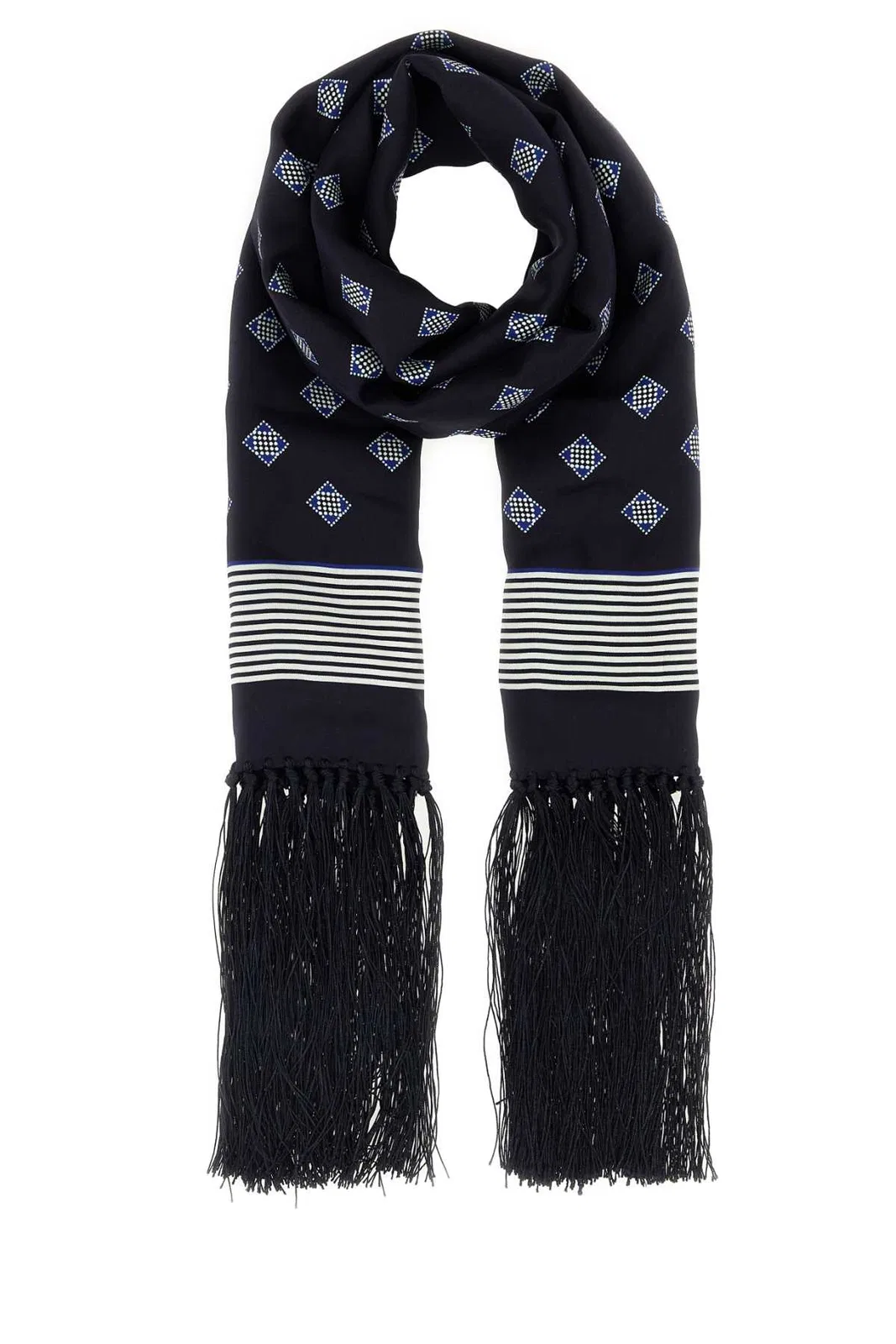 Bode Foyer Diamond Scarf