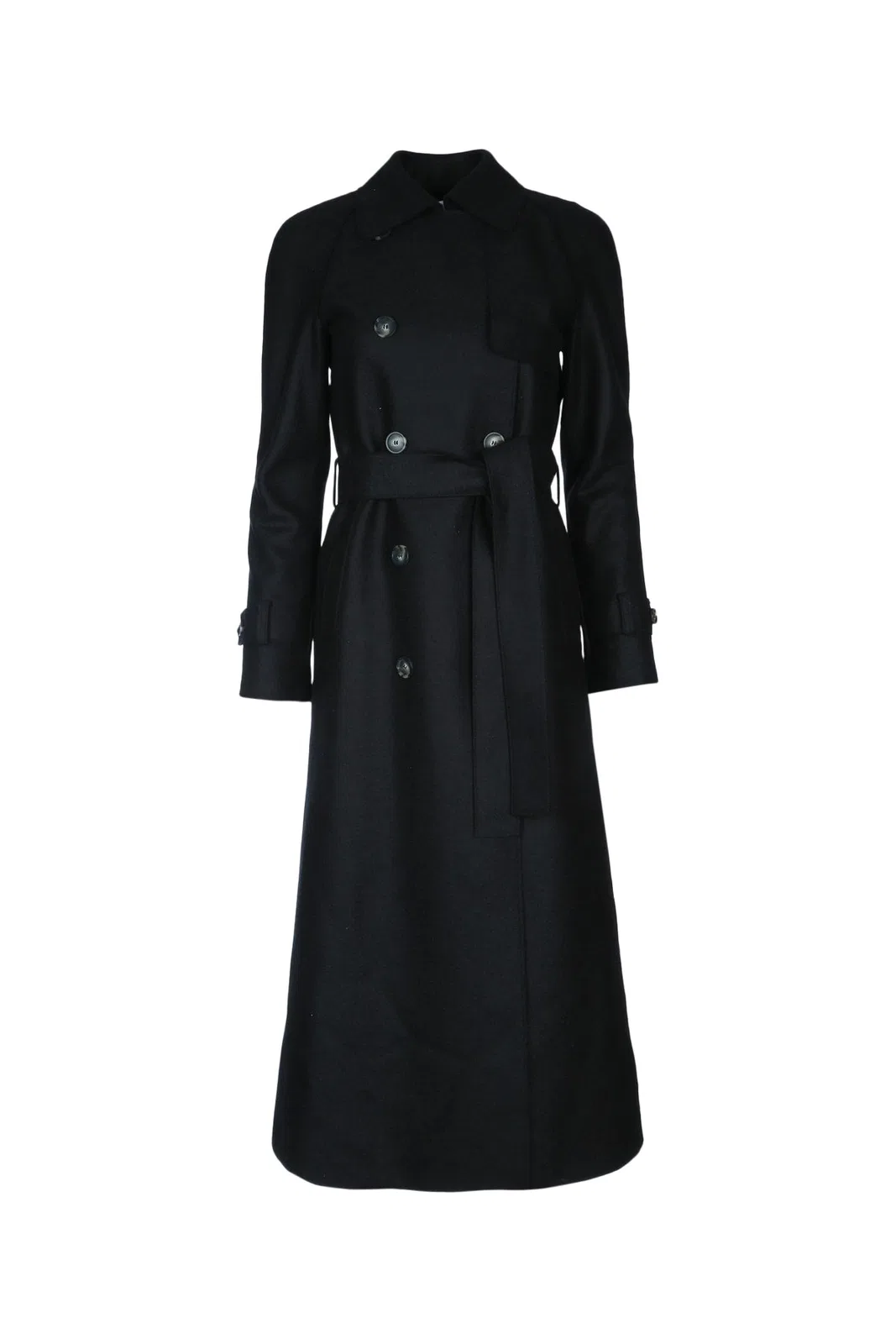 Harris Wharf London Women Long Raglan Trench Light Pressed W