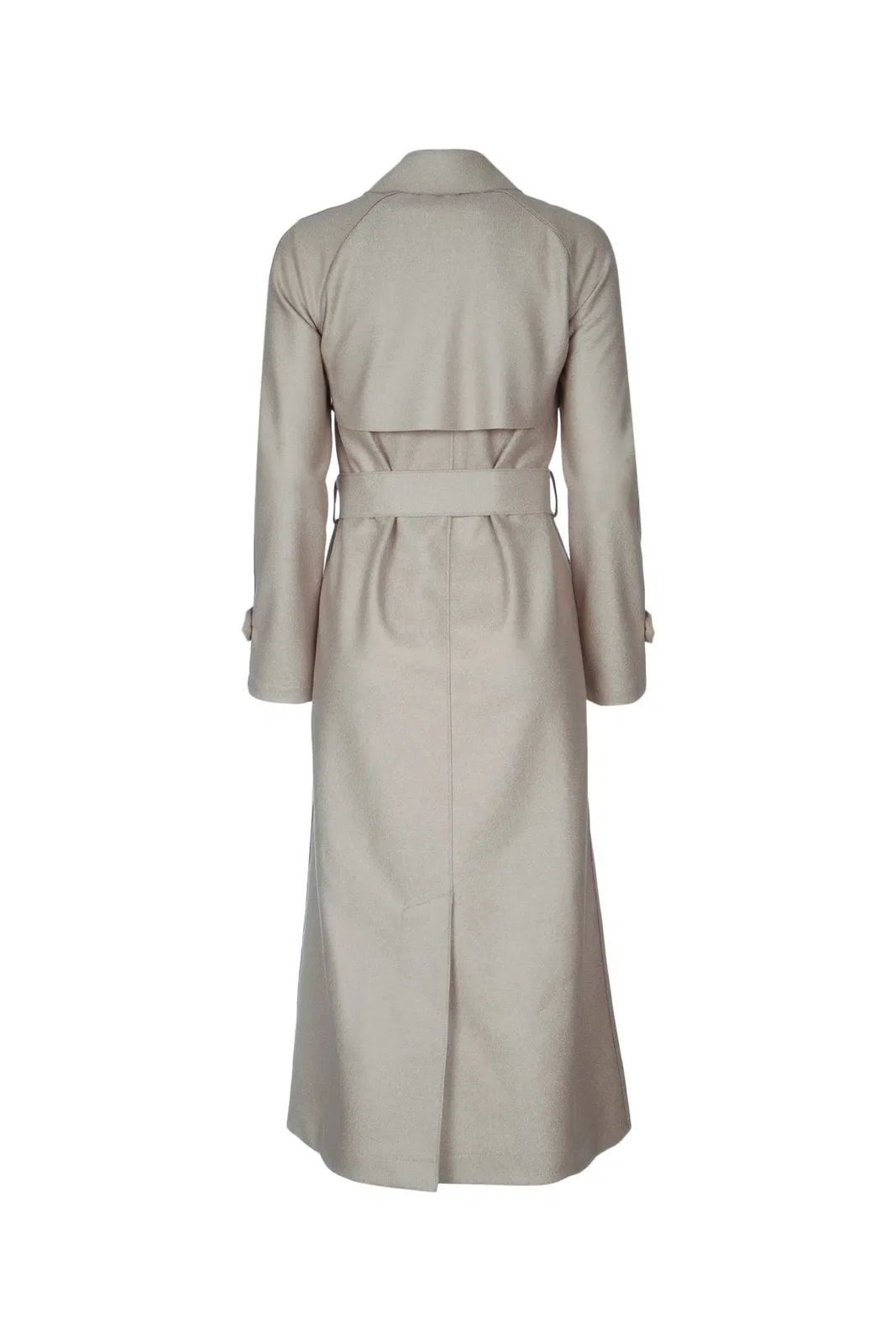 Harris Wharf London Women Long Raglan Trench Light Pressed W