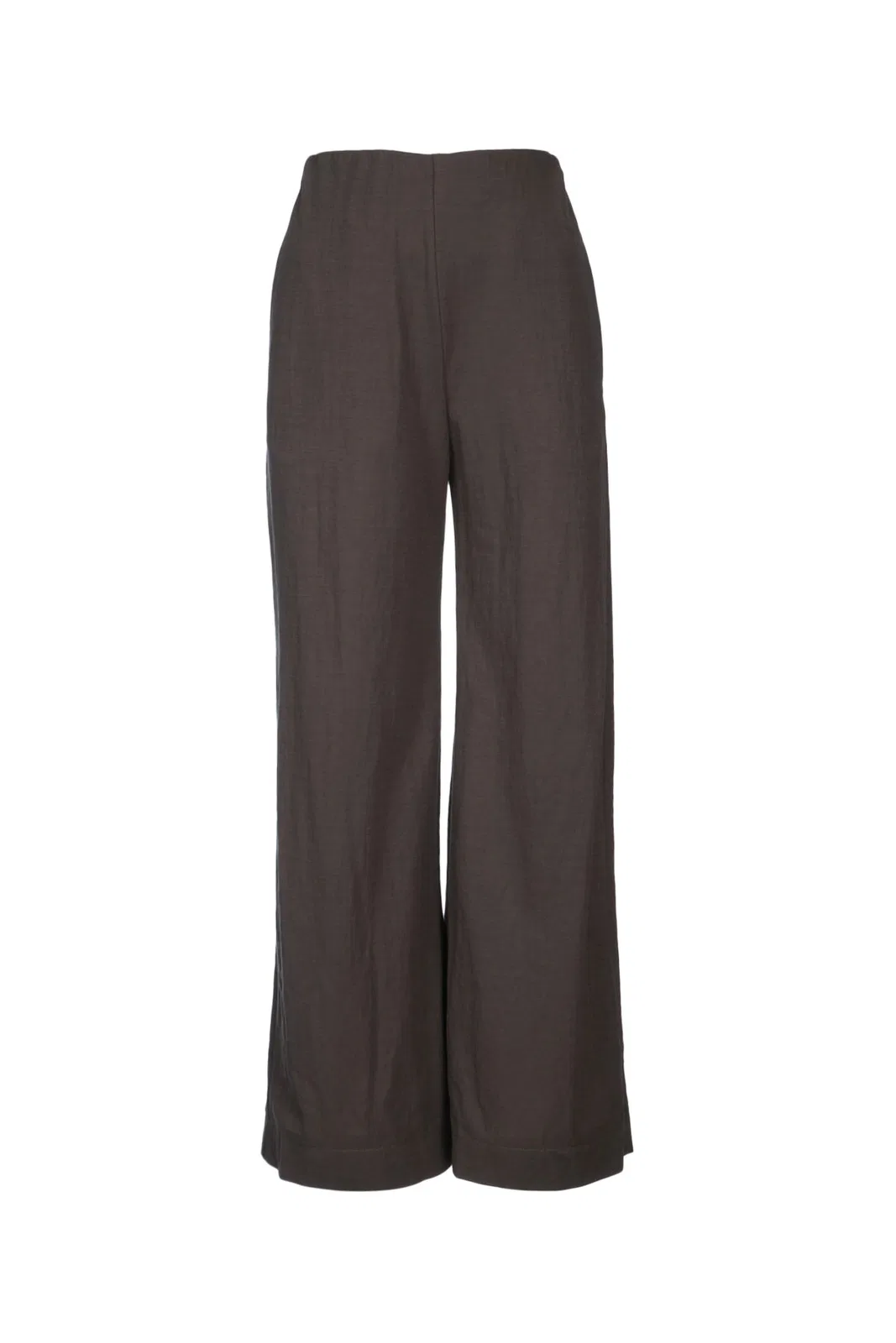Harris Wharf London Women Flared Trousers Rayon