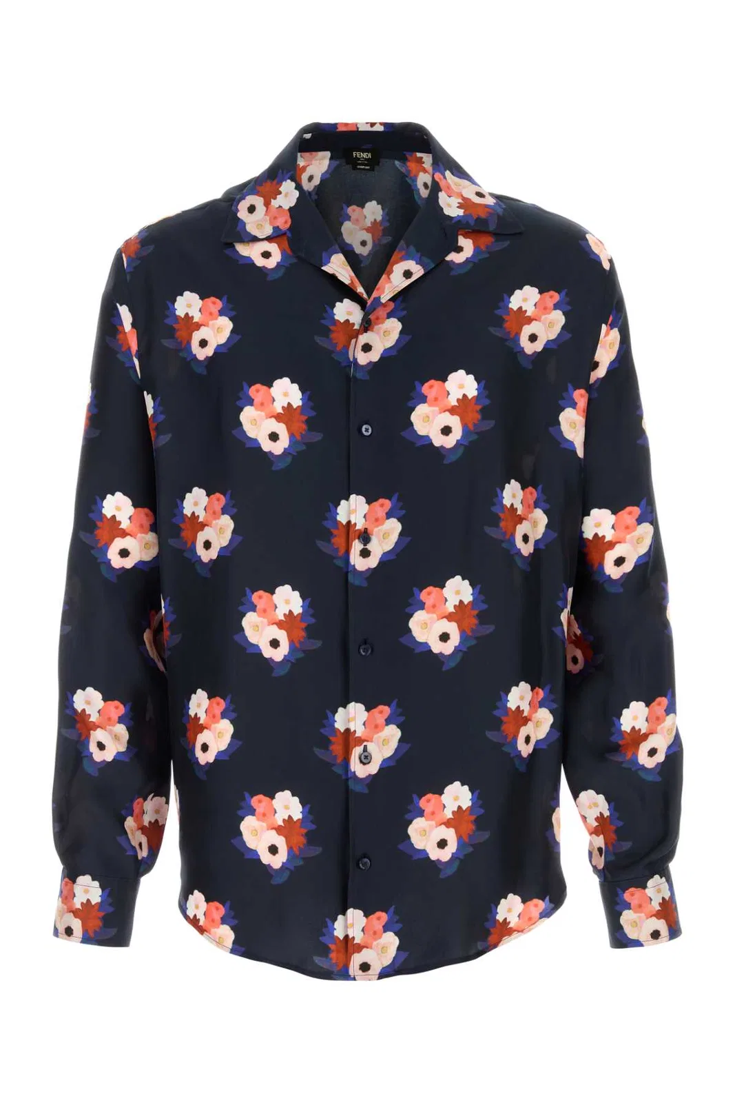 Fendi Shirt Over Silk Fendi Bou