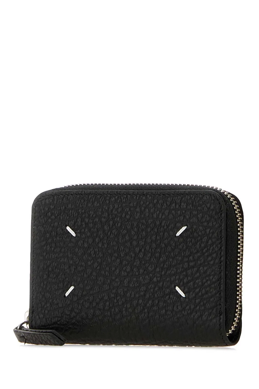 Maison Margiela Coin Holder Zip Around With Keyring