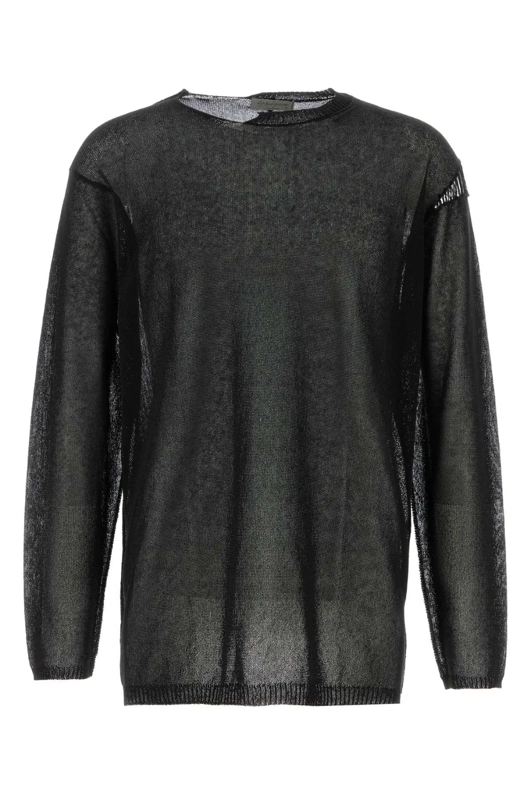 Yohji Yamamoto Round Neck Stitch Detail Po