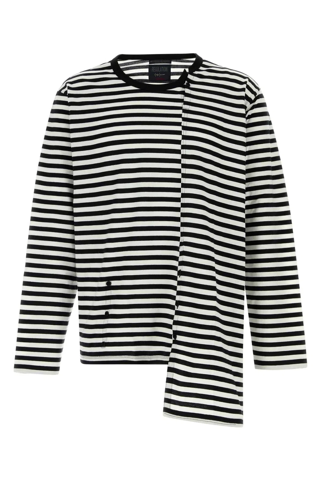 Yohji Yamamoto Paneled Long Slv T