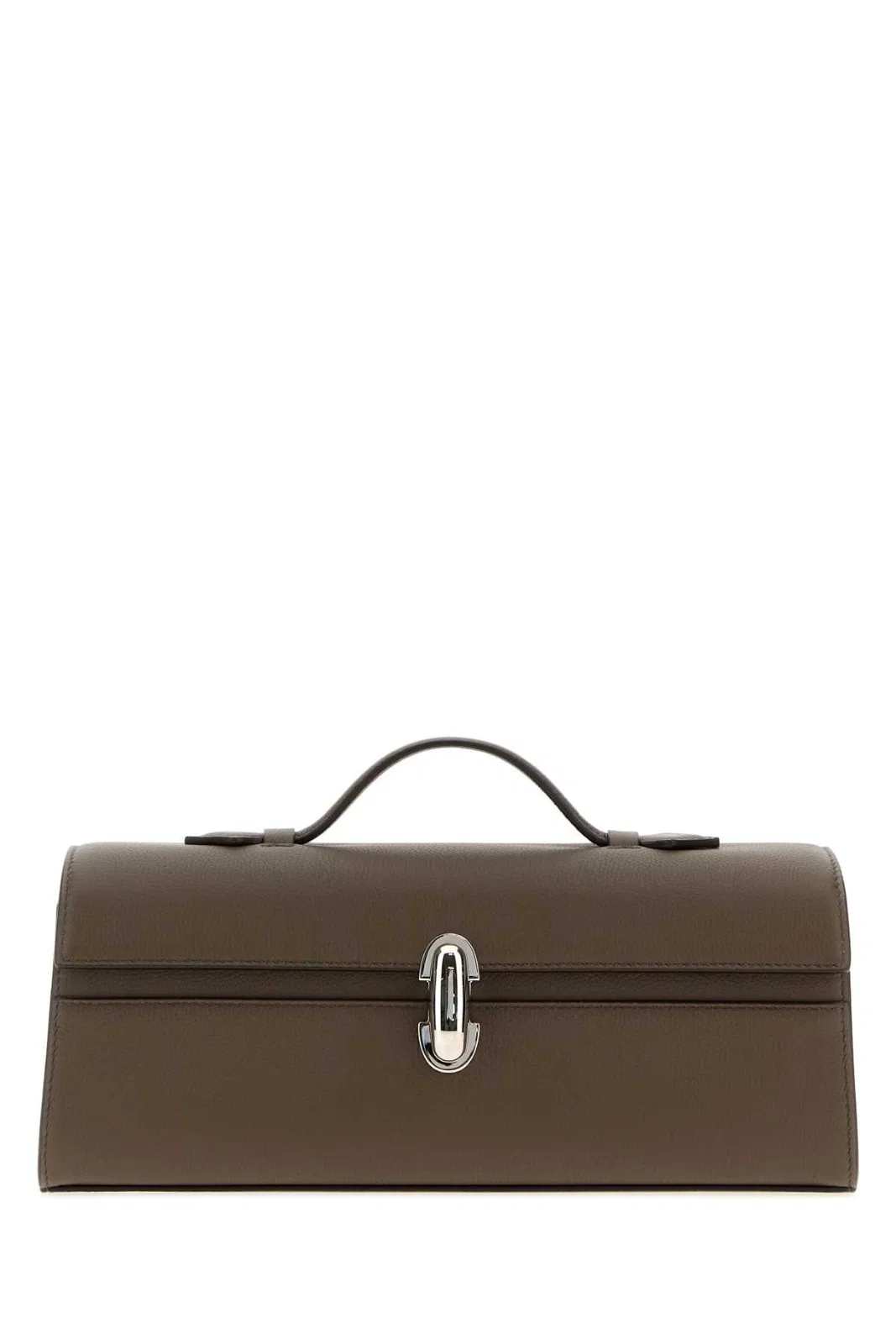 Savette Slim Symmetry Pochette In Milled Calf Le