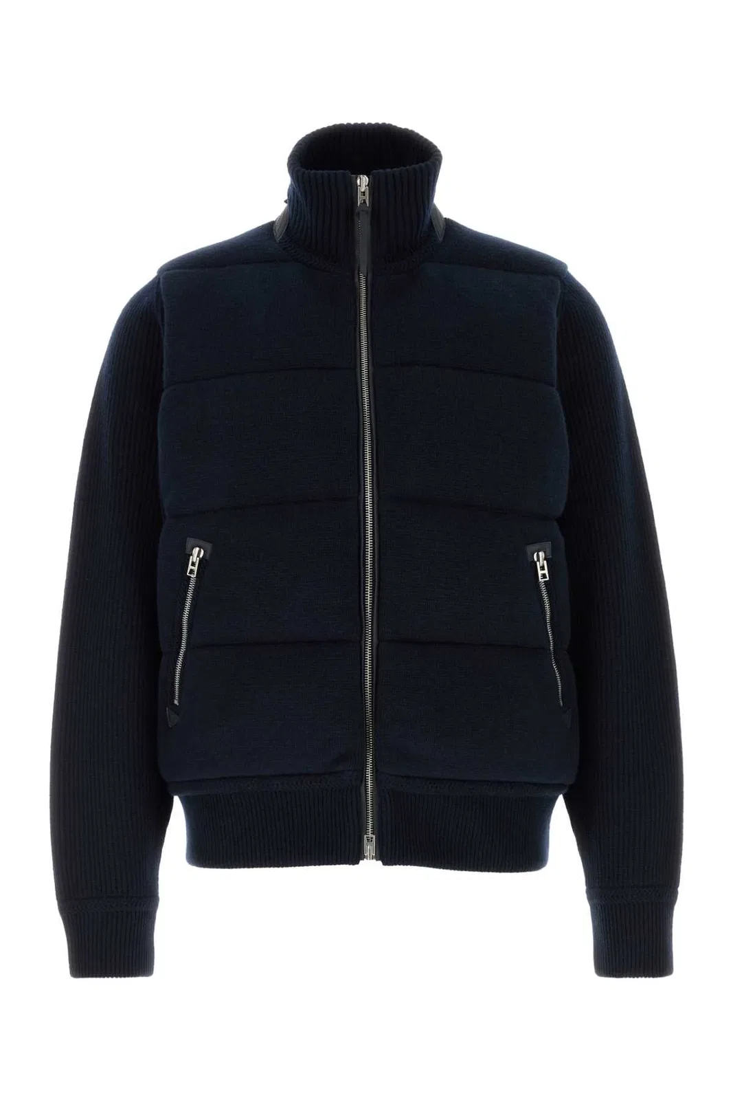 Tom Ford Down Front Lambswool Full Zip