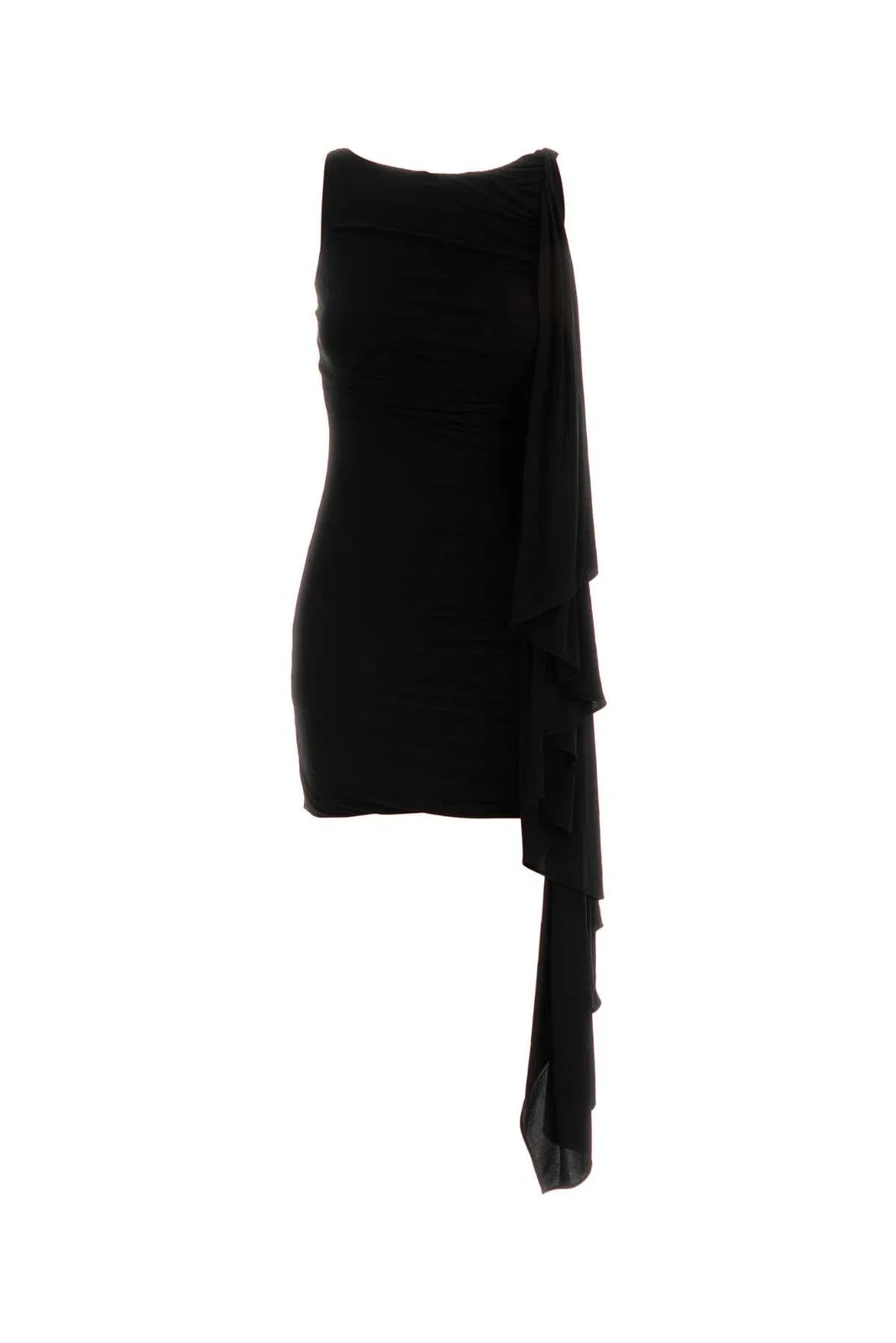 Alexander Wang Asymmetric Ruched Mini Dress