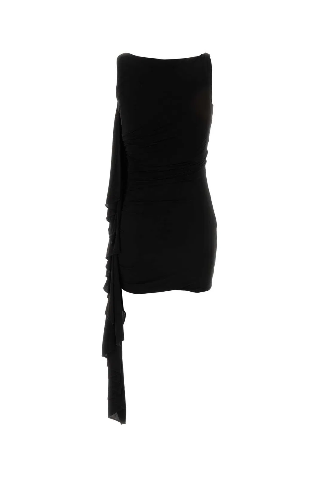Alexander Wang Asymmetric Ruched Mini Dress