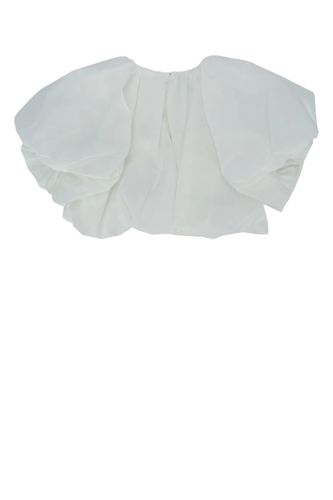 Fendi Kids Top Popeline Gesso