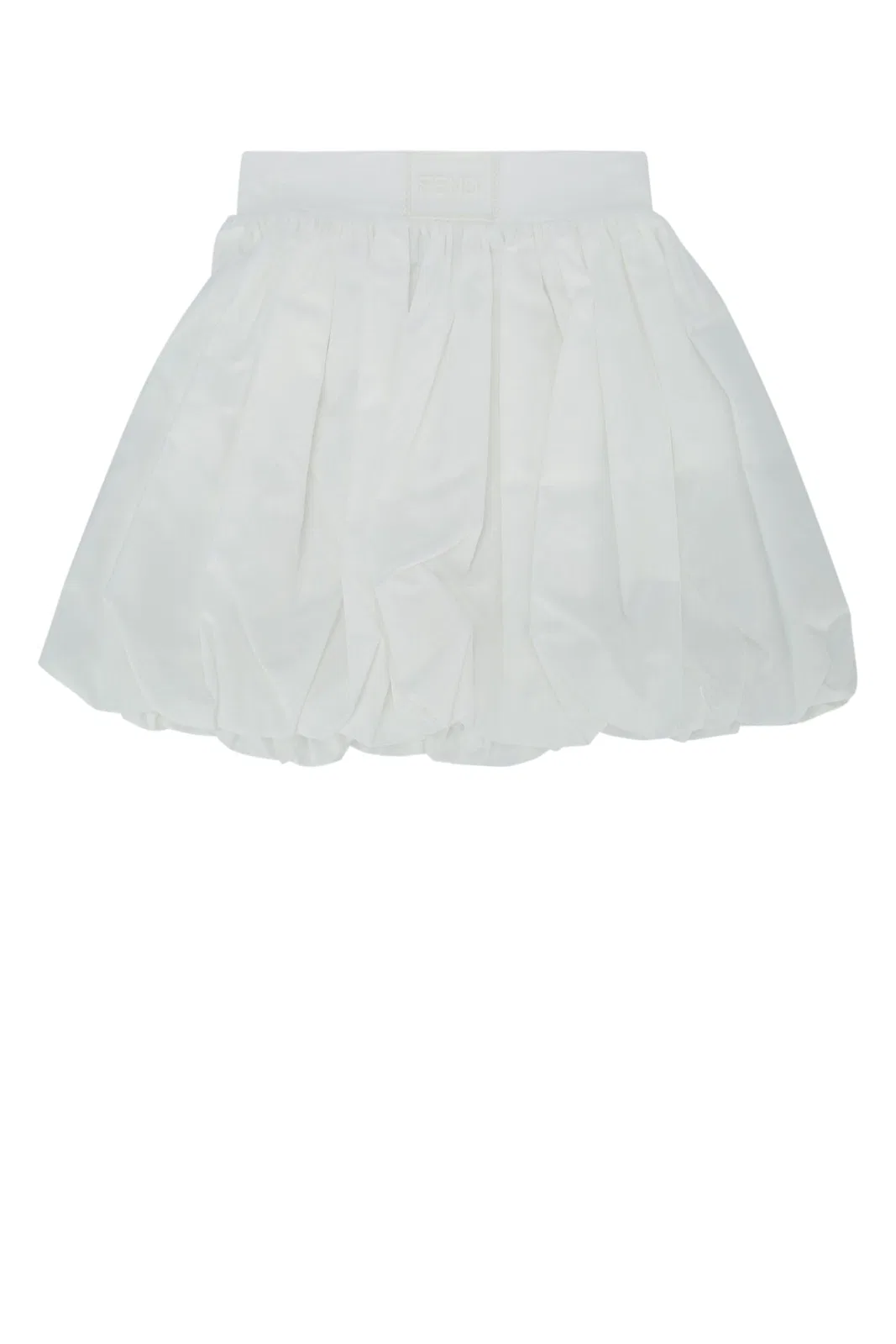 Fendi Kids Skirt Popeline Gesso
