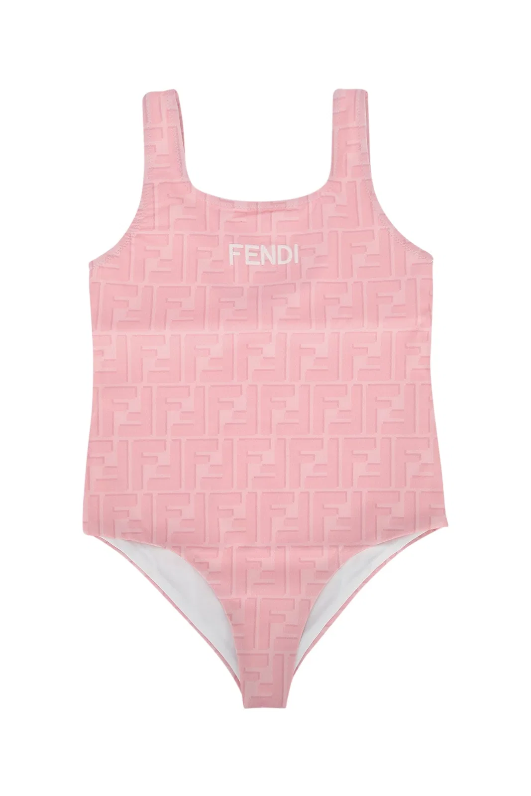 Fendi Kids Costume Lycra Ff Shado Rosa Peony