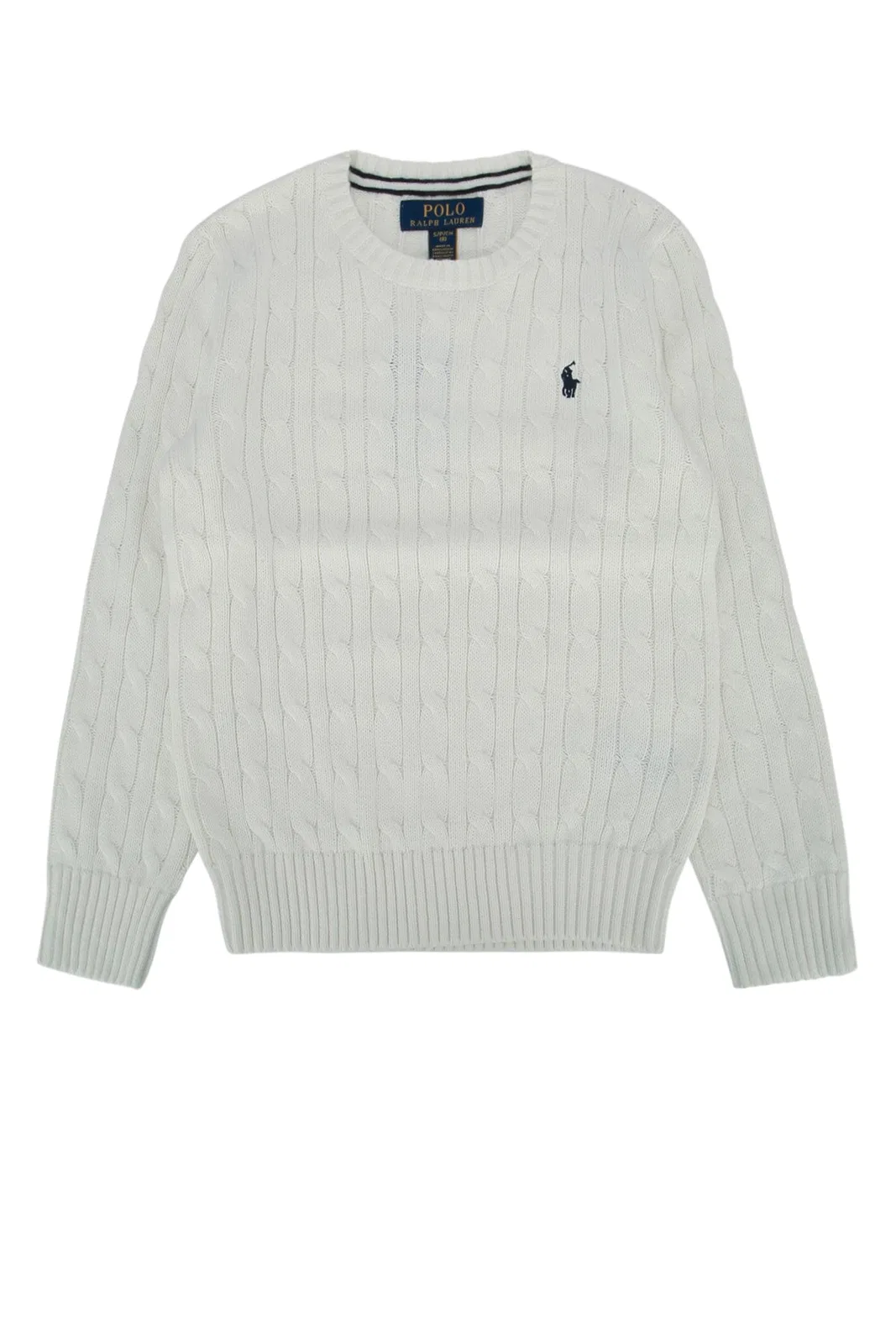 Polo Ralph Lauren Jr Ls Cable Cn-Tops-Sweater