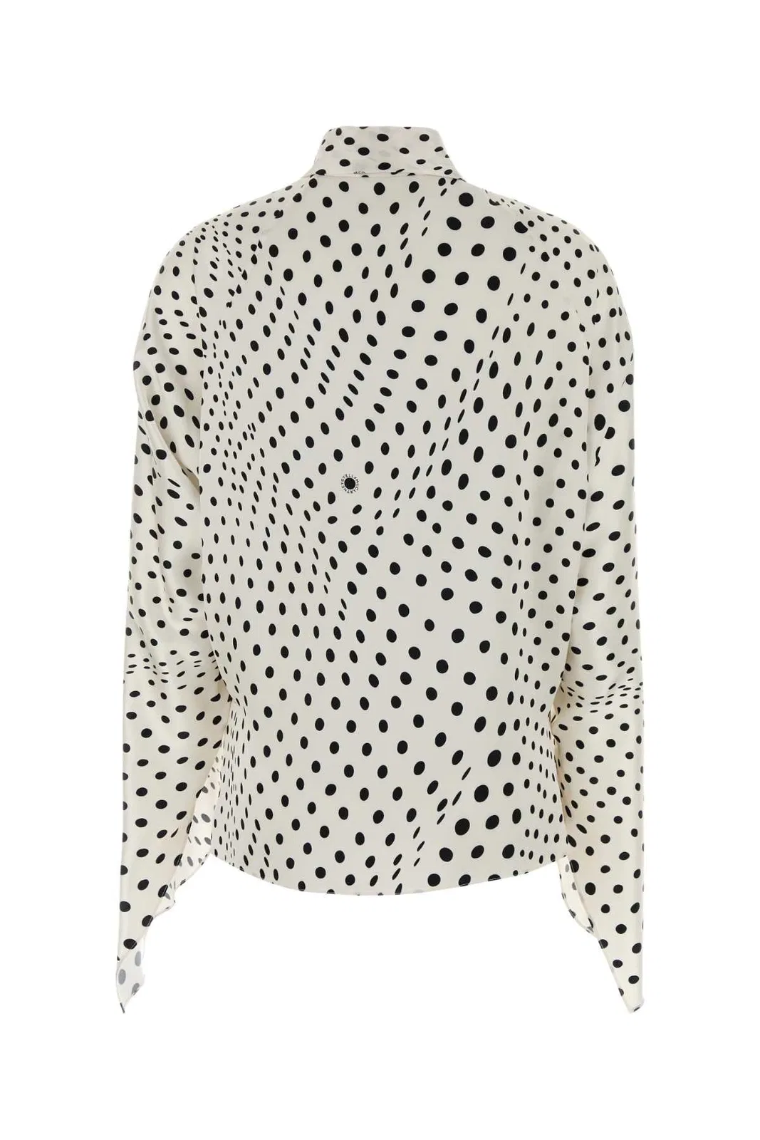 Stella Mccartney Tie-Neck Polkadots P