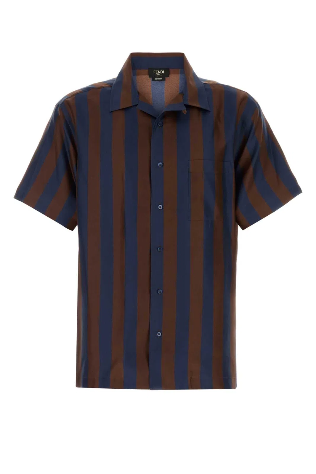Fendi Shirt Silk Pequin