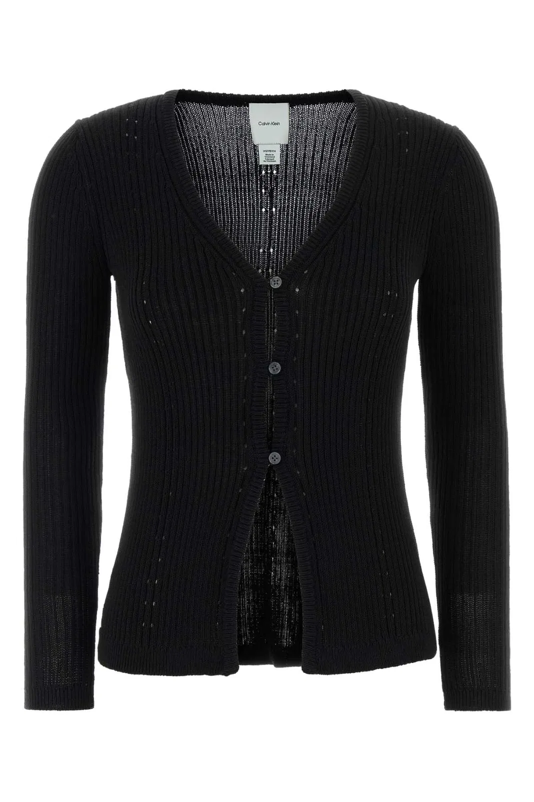 Calvin klein Pointelle Rib Cardigan