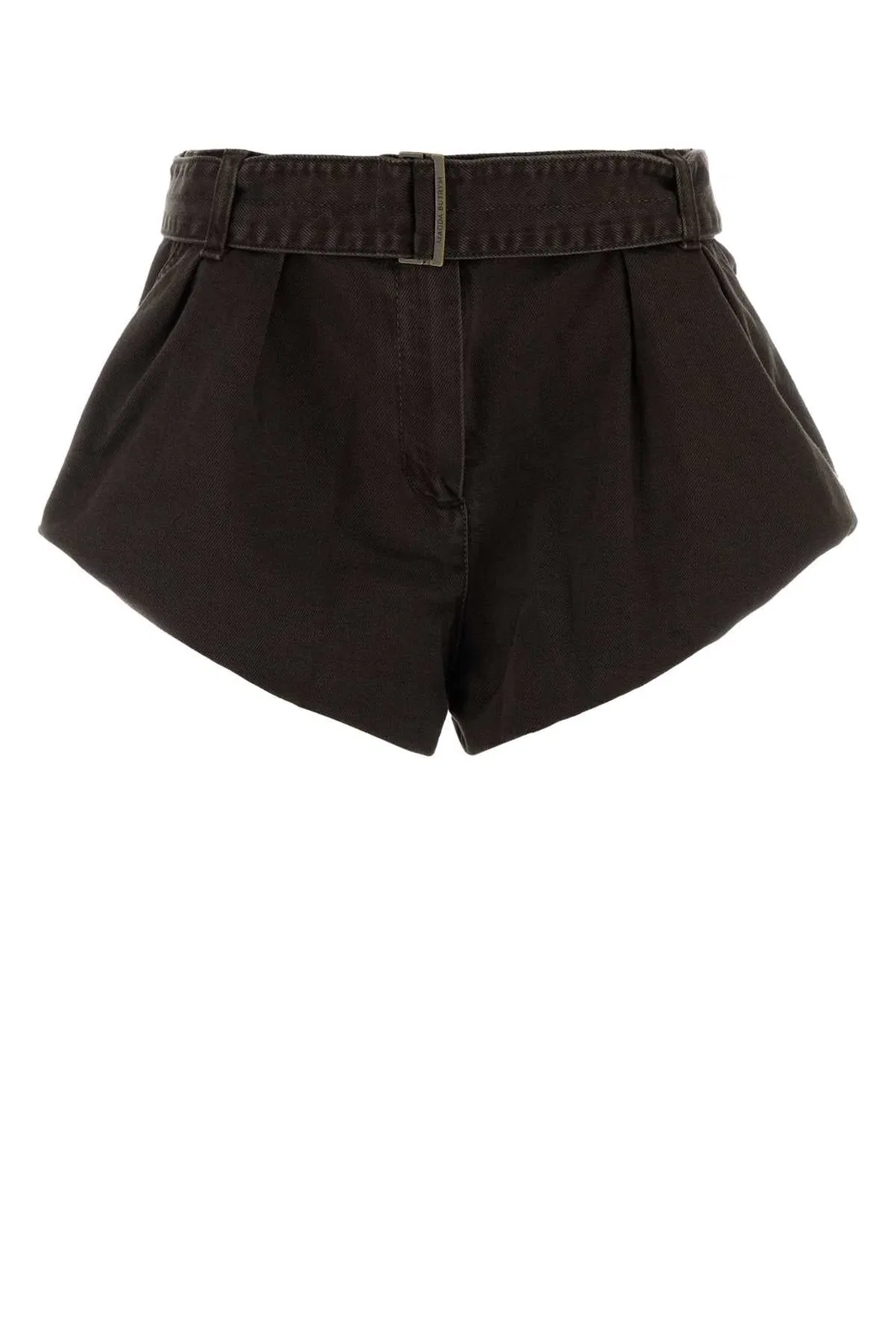 Magda Butrym Pf26 Denim 09 Shorts Brown