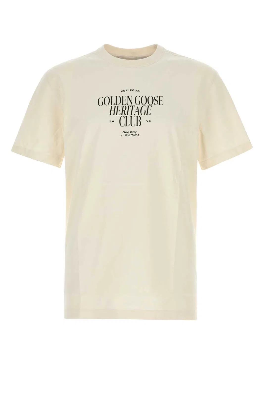 Golden Goose Deluxe Brand Journey M's T-Shirt Regular Gauze Cotton