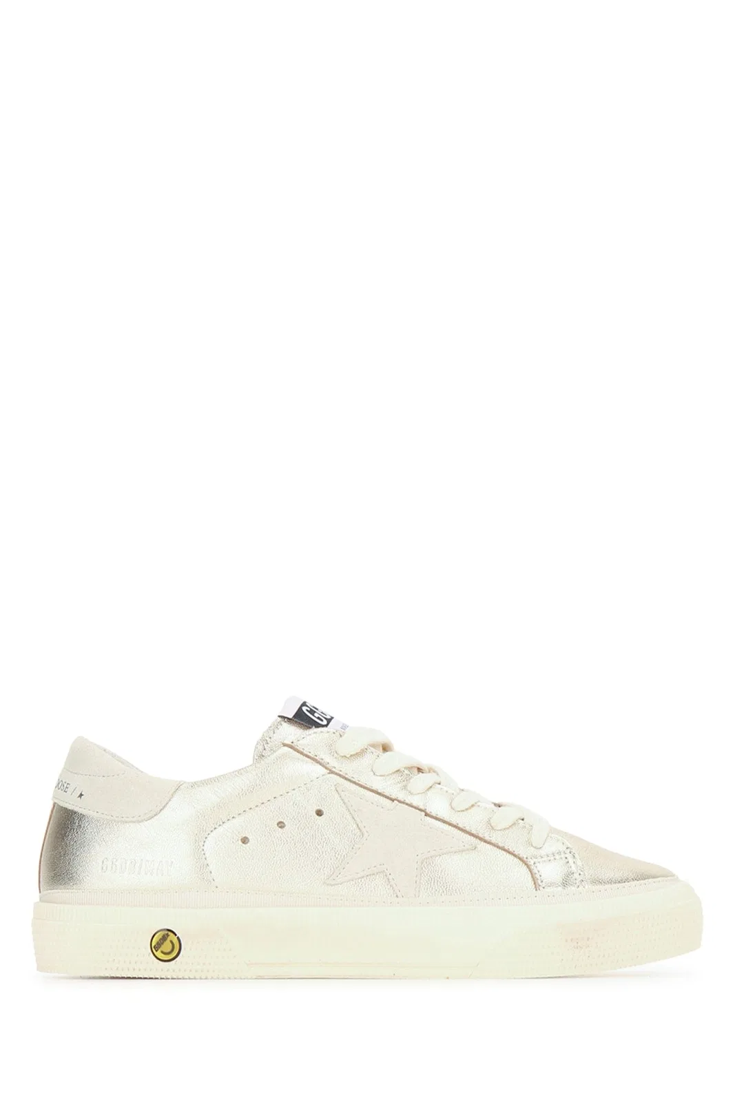 Golden Goose Deluxe Brand May Laminated Upper Suede Star And Heel