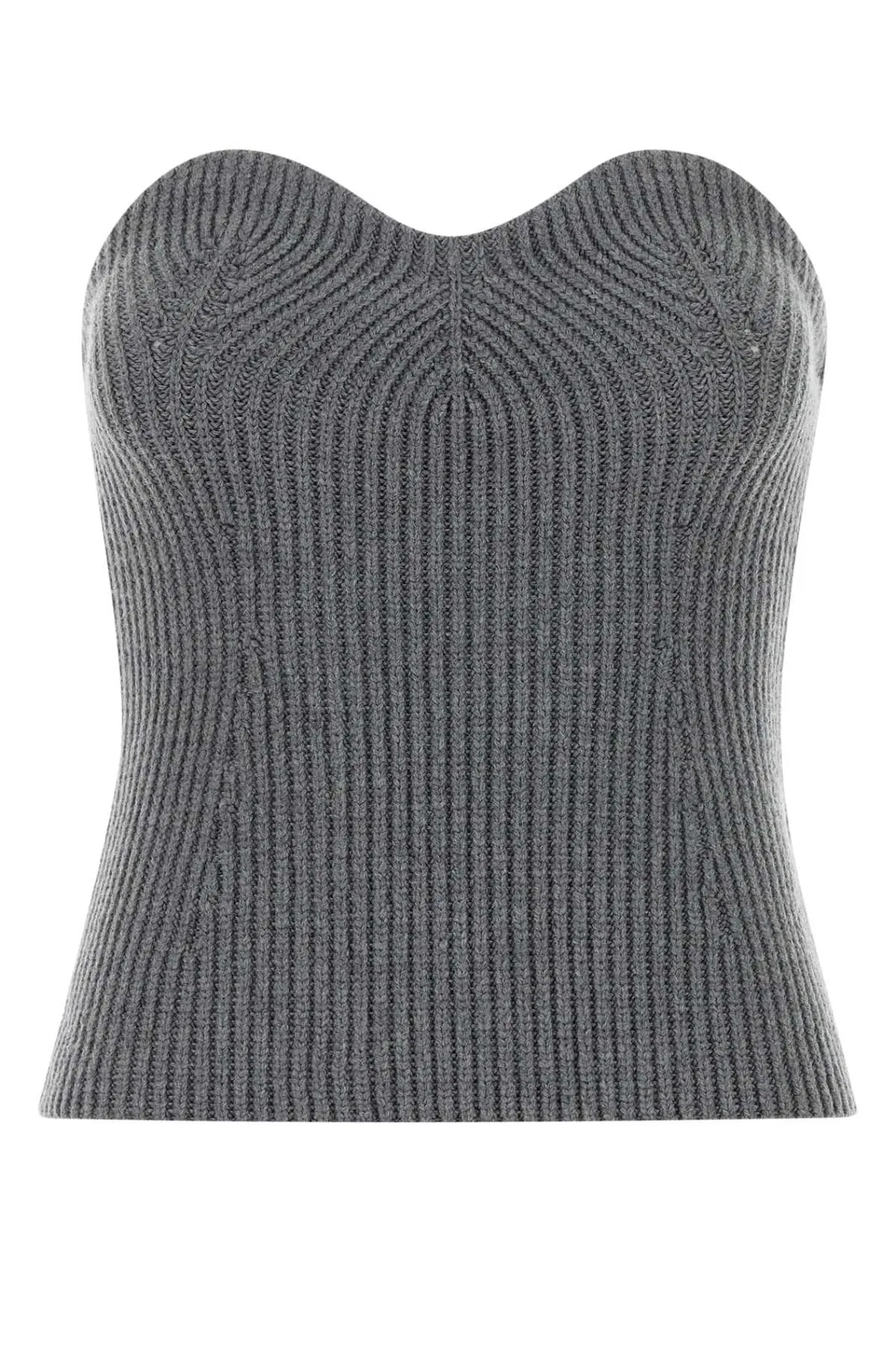 Jil Sander Strapless Knitted Top