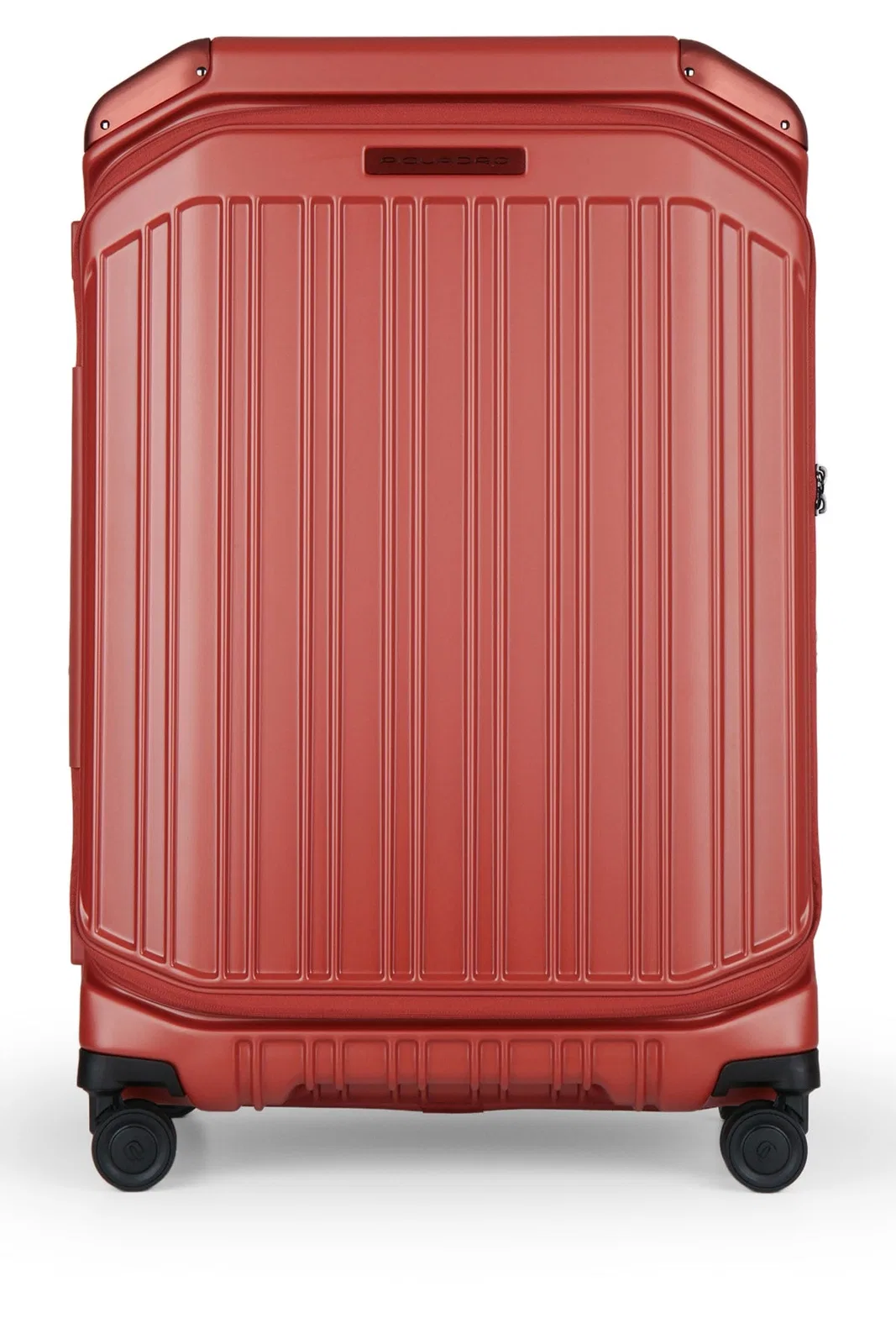 Piquadro Trolley Medio Front_middle Open 4 Ruote 