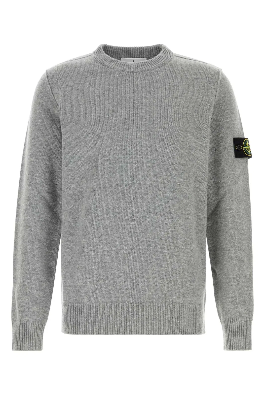 Stone Island Crew Neck - Grey Melange