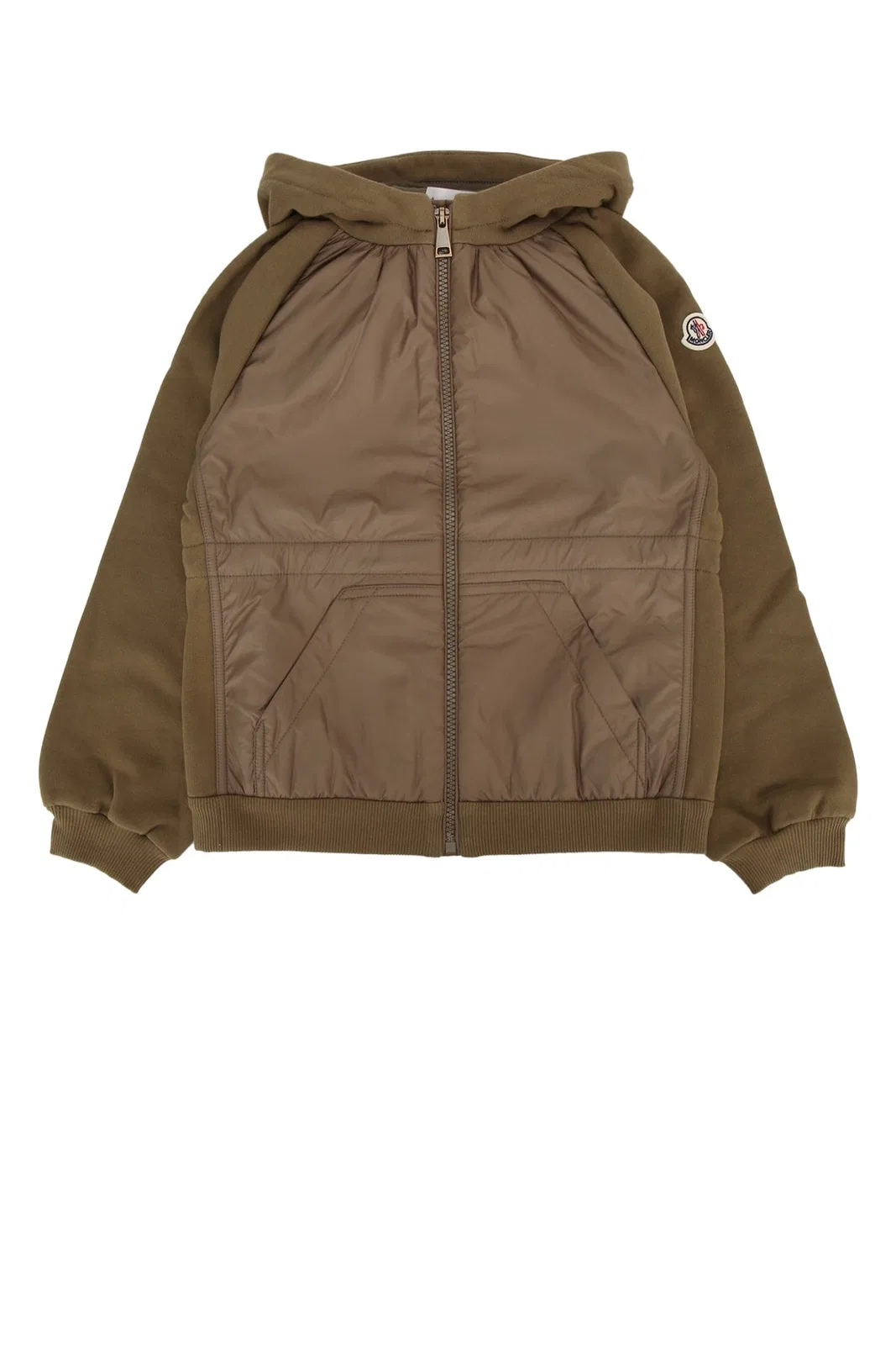 Moncler Jr Zip Up Cardigan