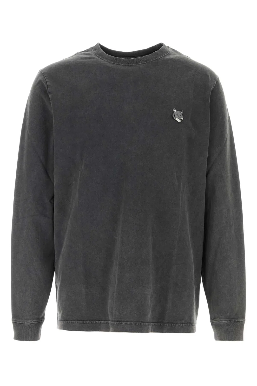 Maison Kitsune Fox Head Faded Comfort Long Sleeve Tee-S