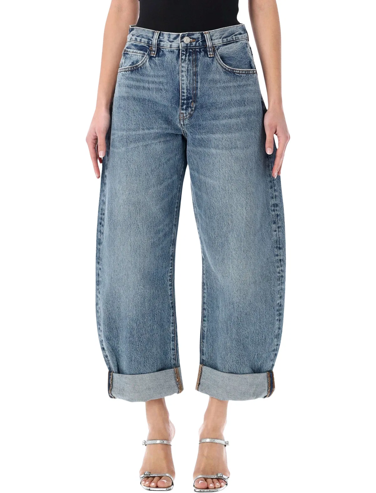 Frame The Bubble High-Rise Jeans