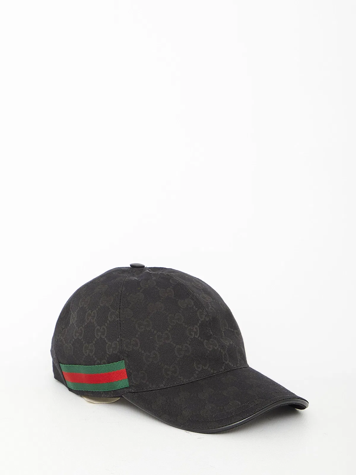 Gucci Original Gg Canvas Baseball Hat With Web