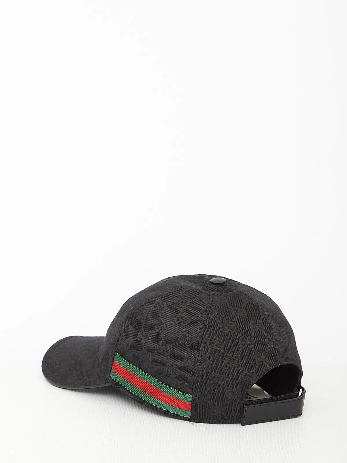 Gucci Original Gg Canvas Baseball Hat With Web