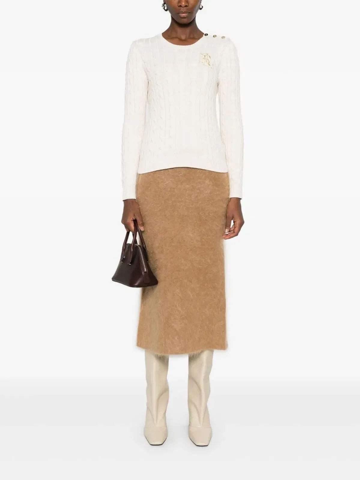 Lauren Ralph Lauren "Montiva" Long Sleeve Pullover