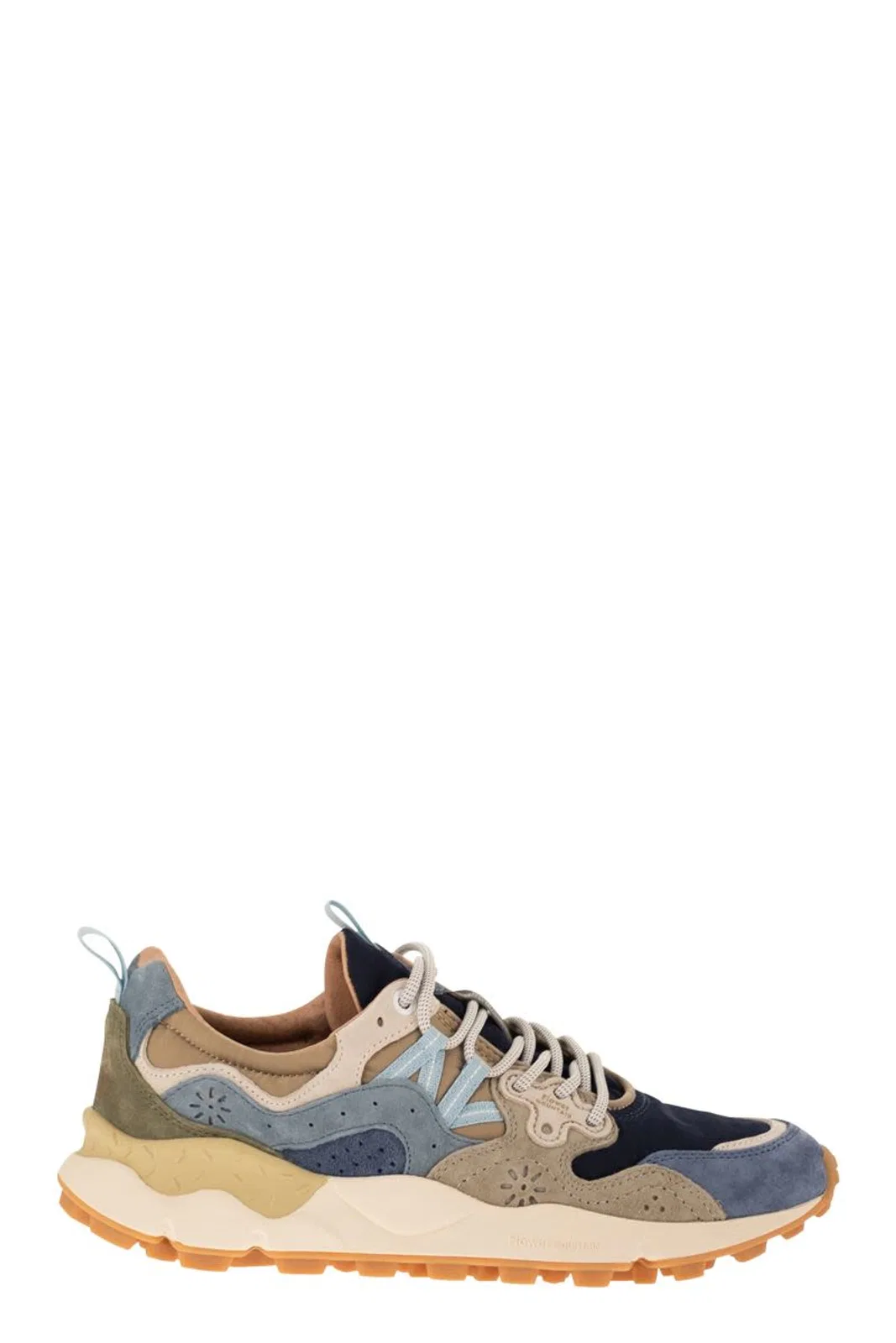 Flower Mountain Yamano 3 - Sneakers In Suede And Technic