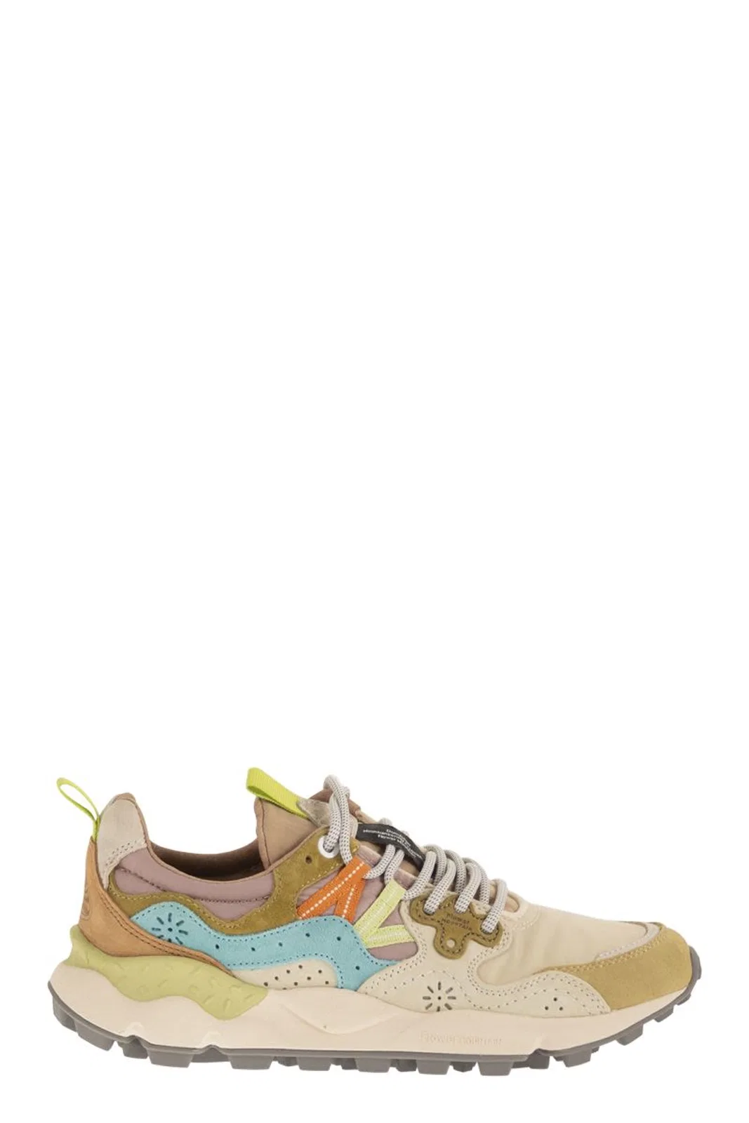 Flower Mountain Yamano 3 - Sneakers In Suede And Technic