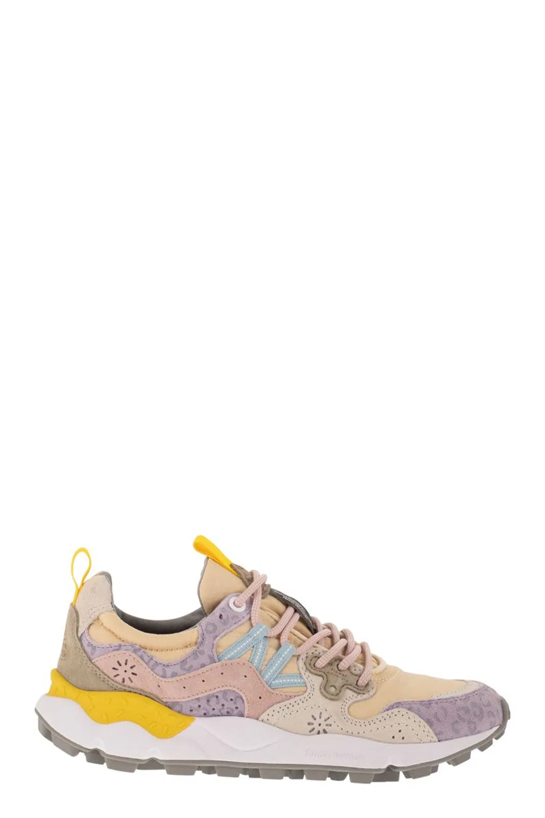 Flower Mountain Yamano 3 - Sneakers In Suede And Technic
