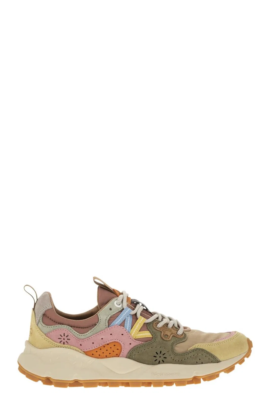 Flower Mountain Yamano 3 - Sneakers In Suede And Technic