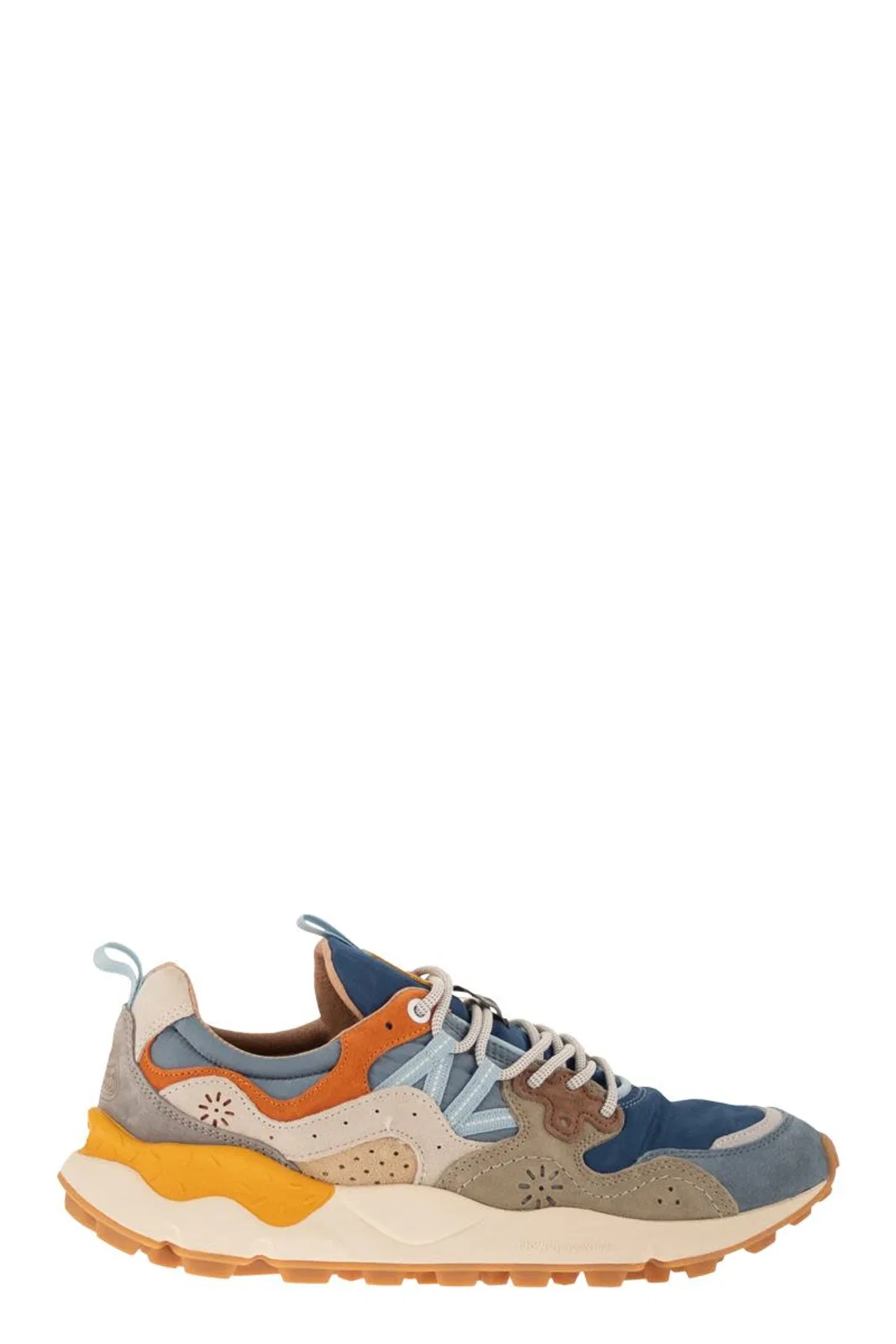 Flower Mountain Yamano 3 - Sneakers In Suede And Technic